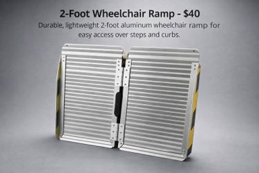 2 ft Compact Aluminum Access Ramp