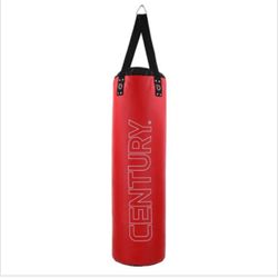 100lb Heavy Punching Bag With Everlast Bag Stand