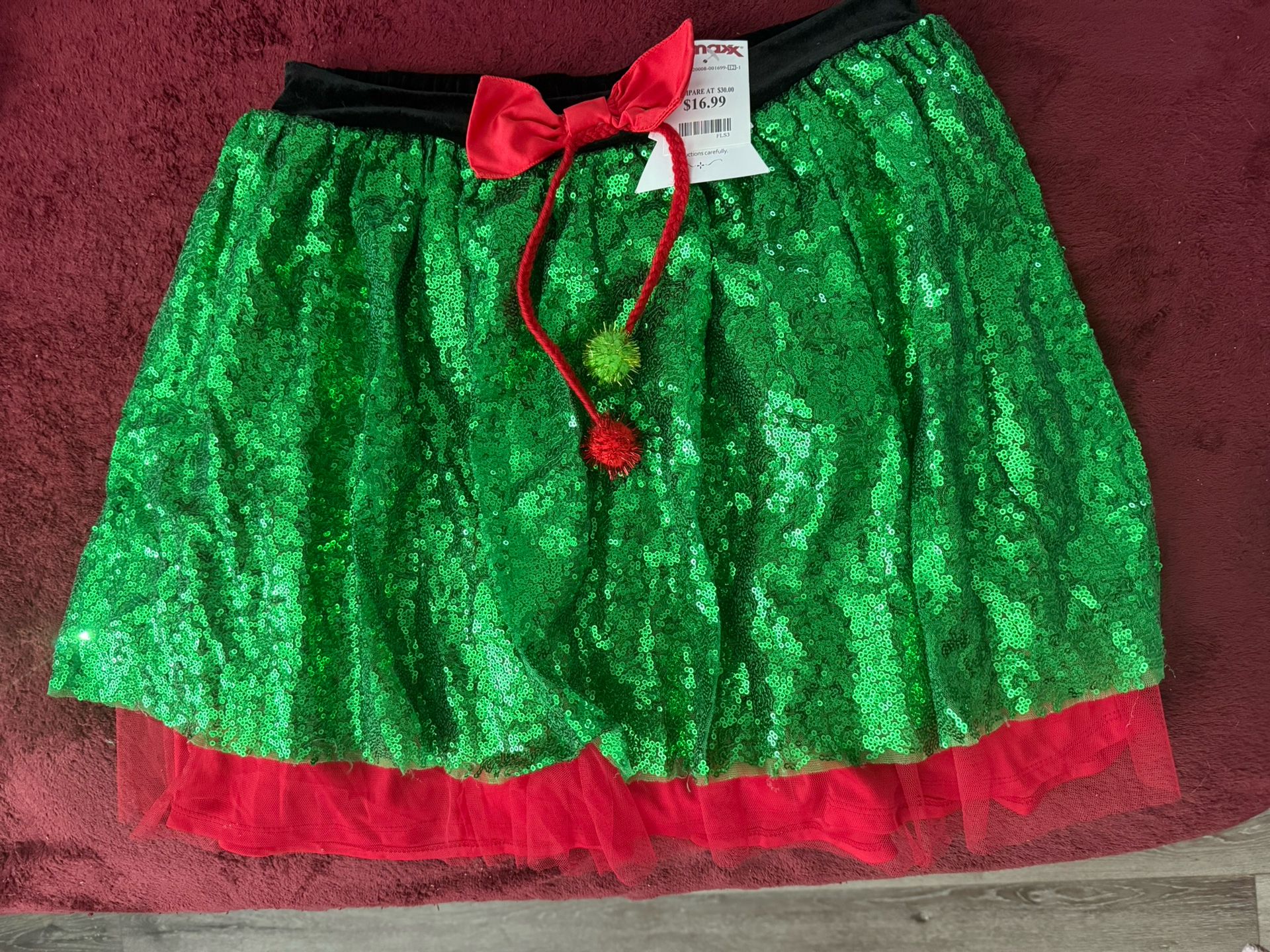 BRAND NEW- Christmas Skirt