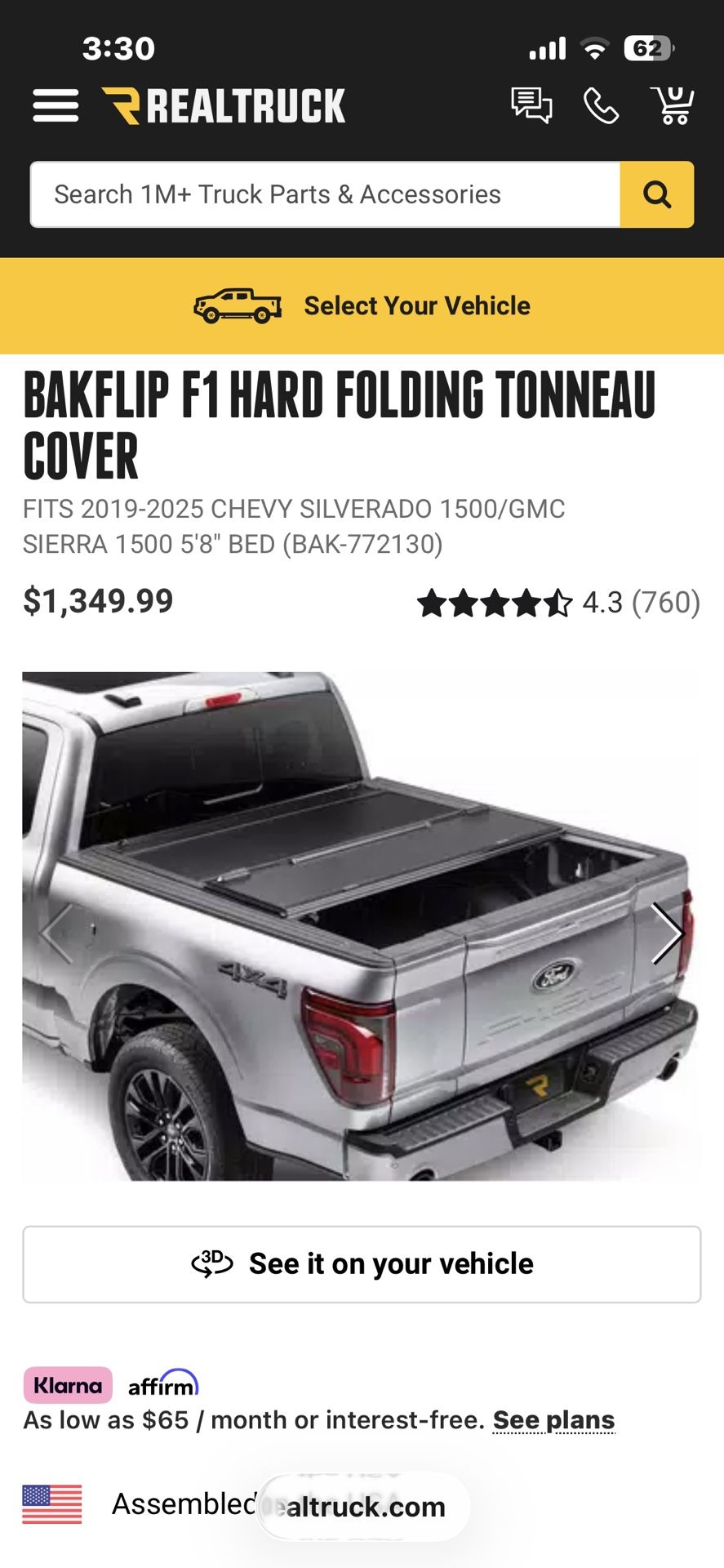 Backflip Tonneau Cover 