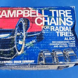 New set of tire chains for 13 inch and 14 inch tires