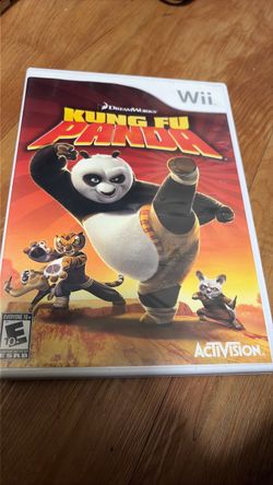 Wii game Kung fu panda dreamworks for nintendo wii or wii u console