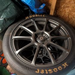 Hoosier Drag Radials 245/40/18 With 5x108 Wheels