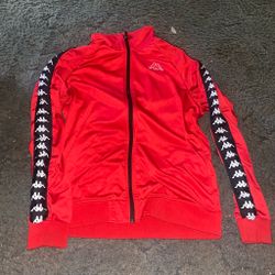 Red Kappa tracksuit Jacket