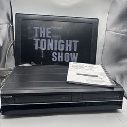 Toshiba DVR620KU VHS VCR DVD Combo Recorder VCR Dubbing HDMI No Remote Tested