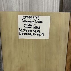 CORELUXE Clandon Crate -Vinyl- 8 mm w/Pad 8 mm w/Pad