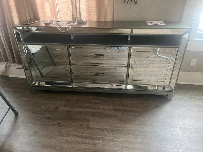 Mirrored Dresser