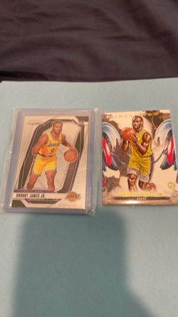 Los Angeles Lakers Bronny, James trading cards