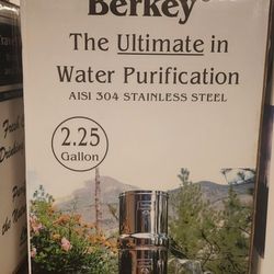 BERKEY Water 💦 FILTER System 2.25Gal