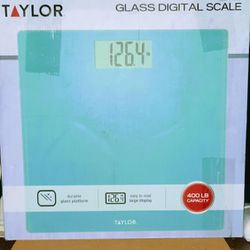 Taylor Glass Digital Bathroom Scale