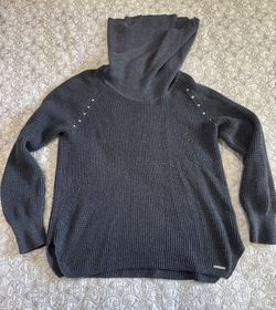 Michael Kors Women's Knit Sweater Gray, Long Sleeve, Size M