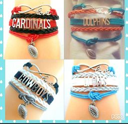 Football bracelets