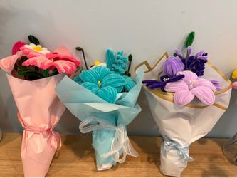 Eternal handmade flower bouquet