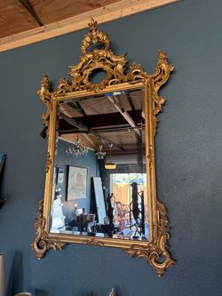 Rococo Giltwood Mirror