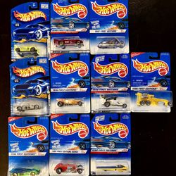 Hot Wheels First Editions Lot – 1990s Fantasy & Concept Castings – Sealed