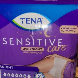 TENA Sensitive Care Overnight Underwear