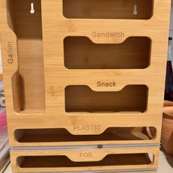 Organizer For Ziplock Bags