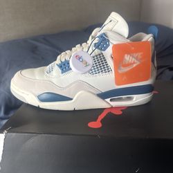 Air Jordan 4 Military Blue 2024, Used Size 8