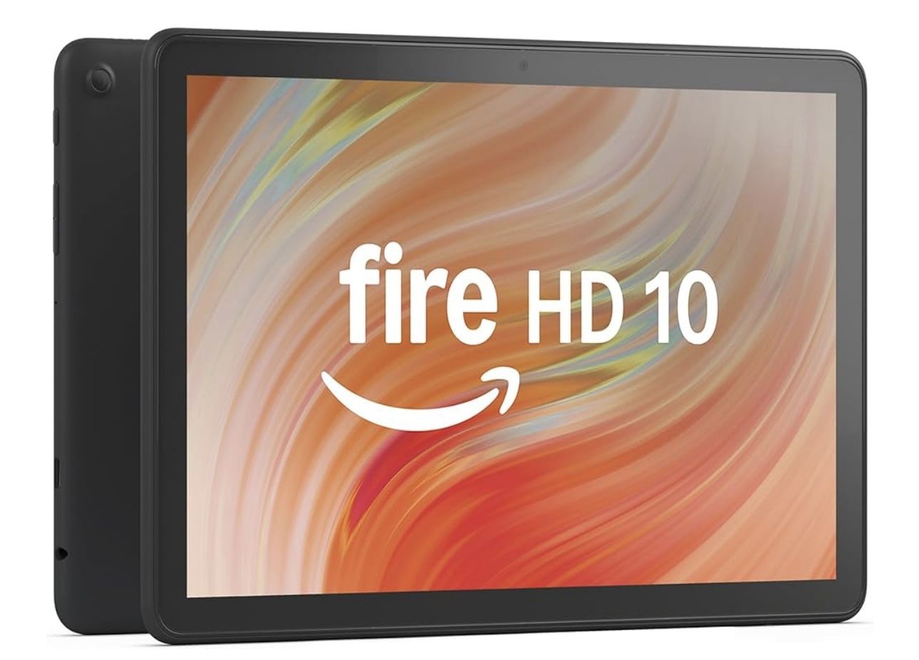 Amazon Fire HD 10 (newest model), 10. 1" Vibrant Full HD Tablet, 64GB, 3GB Memory, Black