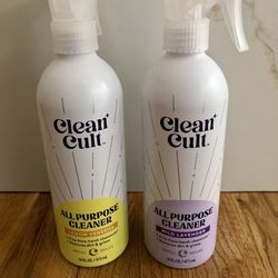 NEW Clean Cult All Purpose Cleaner $5each