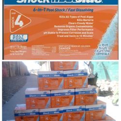 Pool Time Max Blue 6-in-1  Pool Shock