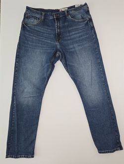Wrangler Men's Athletic Fit Jeans Size 36 x 32 Blue Denim Soft Stretch Pants