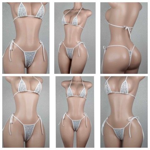 Beautiful Stoned Custom Designed Exotic Dancewear