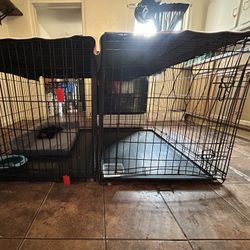 2 Large Dog Cages For Sale!! 