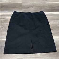 us Club Monaco Classic Black Pencil Skirt size 2
