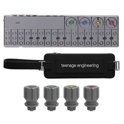 Teenage Engineering OP-Z Basic Synthesizer Kit with Protective Soft Case, Grip Knobs and OP–Z Pin
