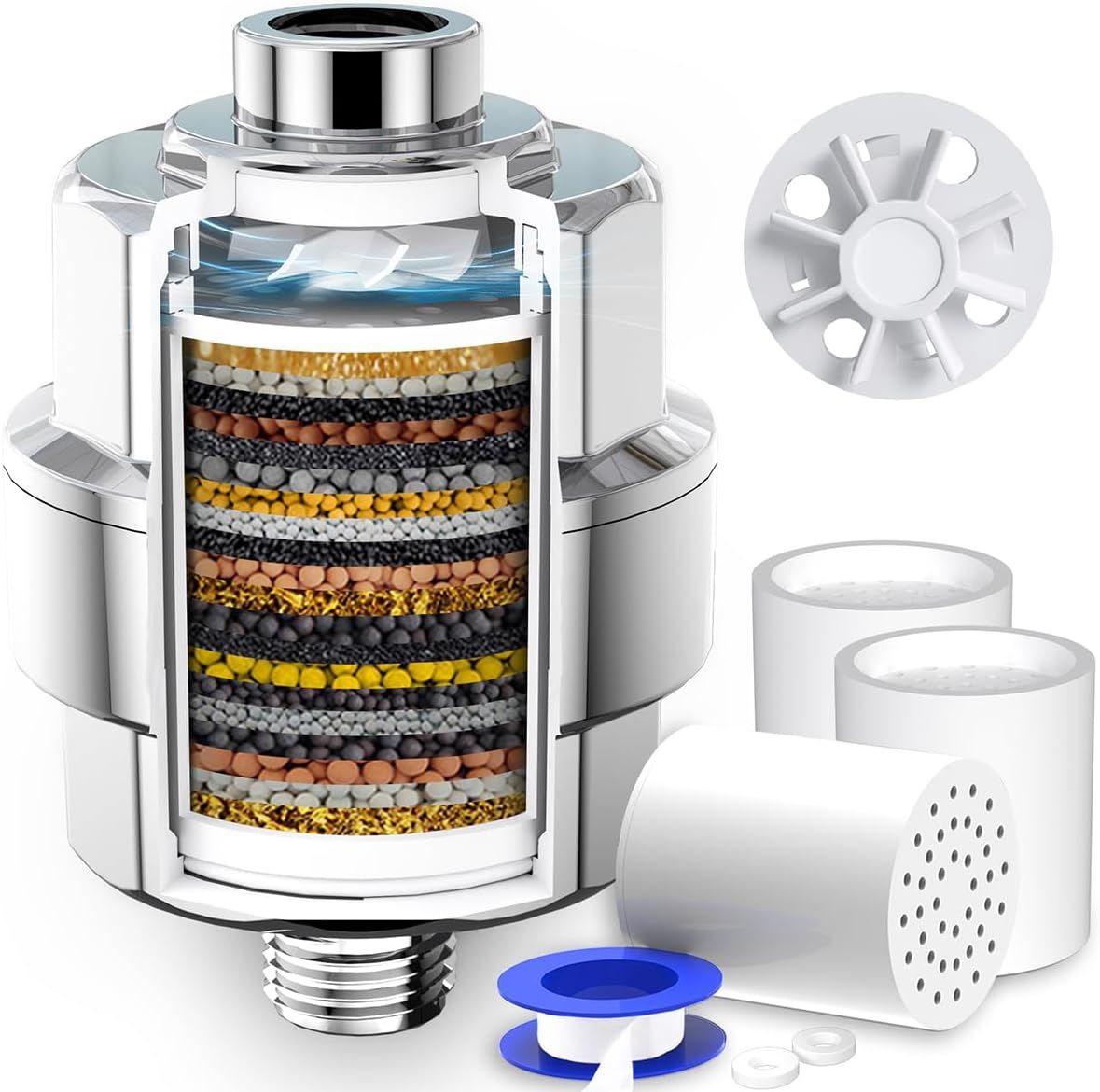 20 Stage Shower Head Water Filter