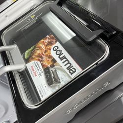 Smokeless Grill, Griddle & Air Fryer GOURMIA