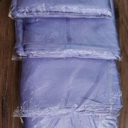 Light Blue Chair Sashes 40 Pack 🔥 