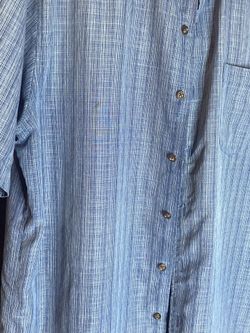 Men’s Blue Button-Down Shirt 