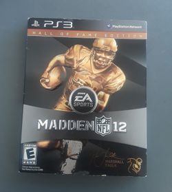 PS3 Modern NFL 12