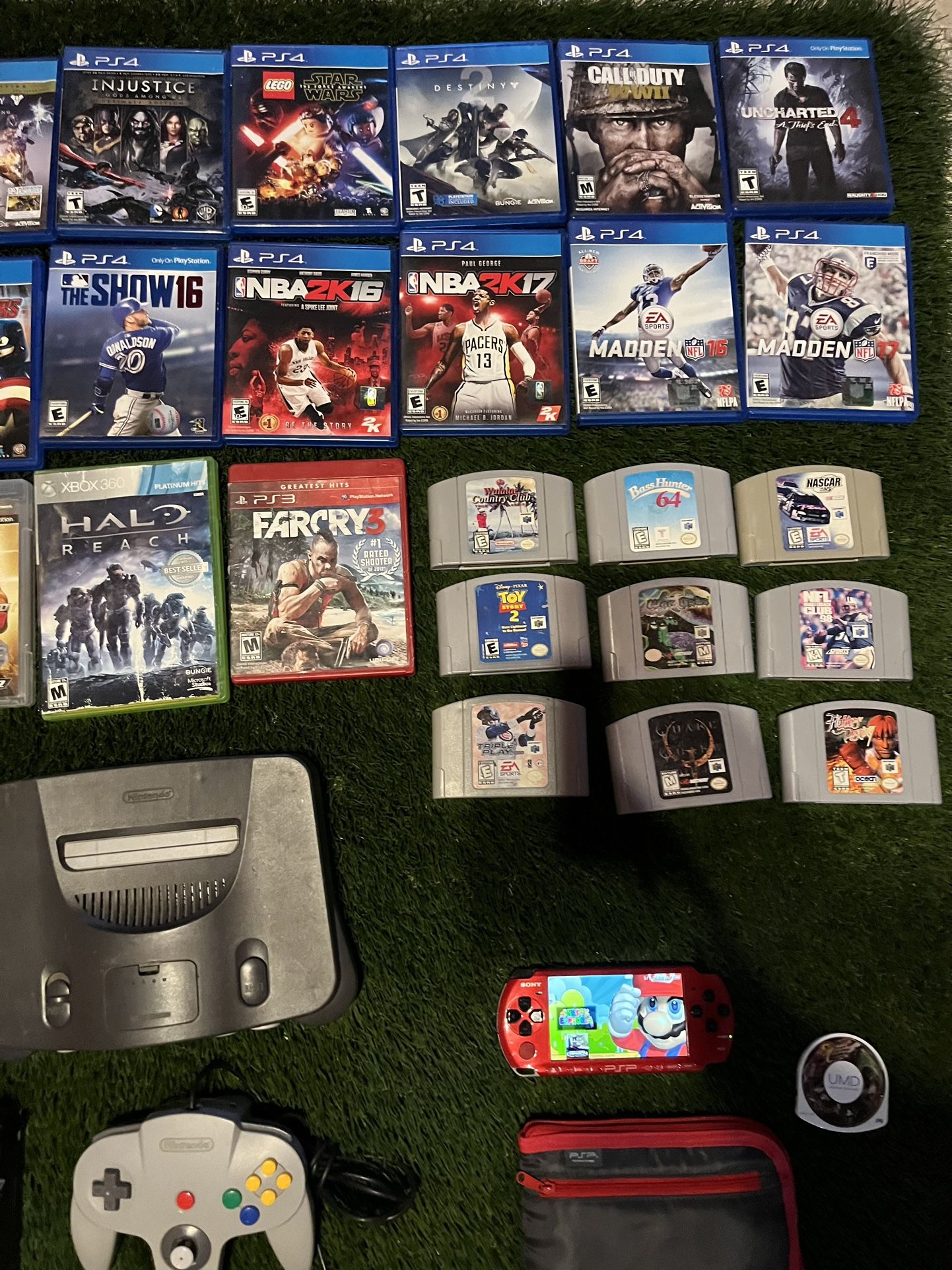 Nintendo,ps Games PSP