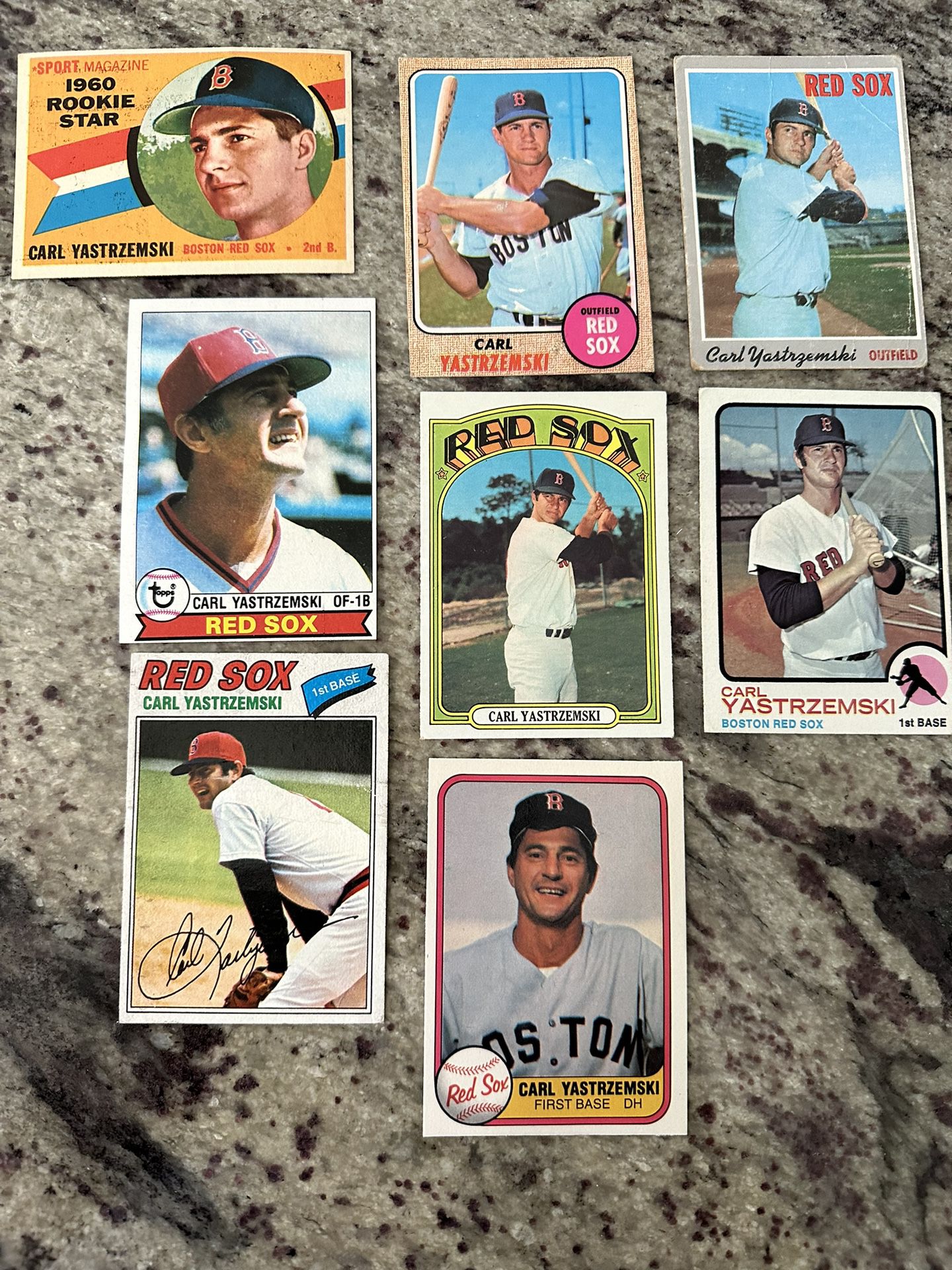 Carl Yastrzemski Baseball Cards