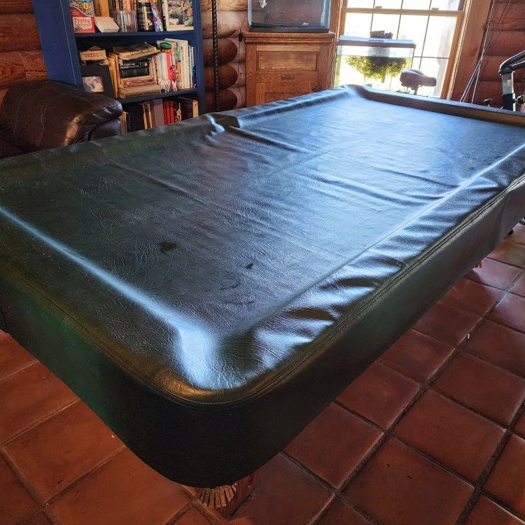 Pool Table With Cover
