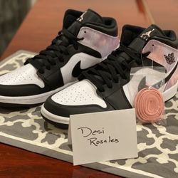 Jordan 1 Mid Tie Dye Size 11 Mens. DS Early Release