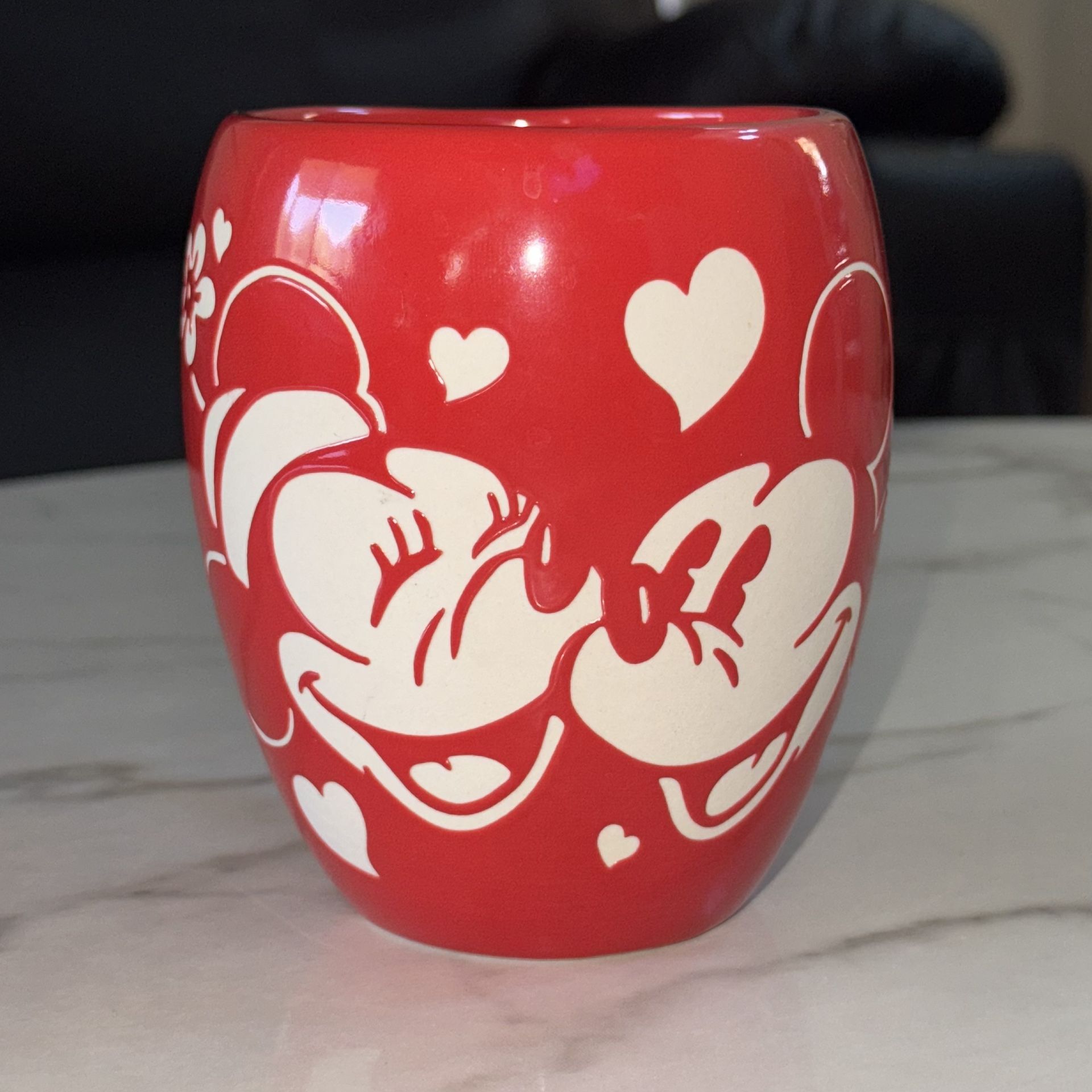 Disney Mickey Mouse & Minnie Love Valentines Mug Cup