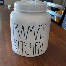 Mamas Kitchen Large Canister Rae Dunn