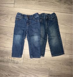 Toddler Jeans Size 18-24 Months Bundle – 2 Pairs