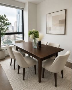 Dark Walnut Dining Table – Table Only – $129.99