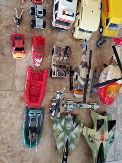 Toy Cars And Airplanes