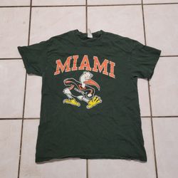 MIAMI Hurricane T-shirt Sz M
