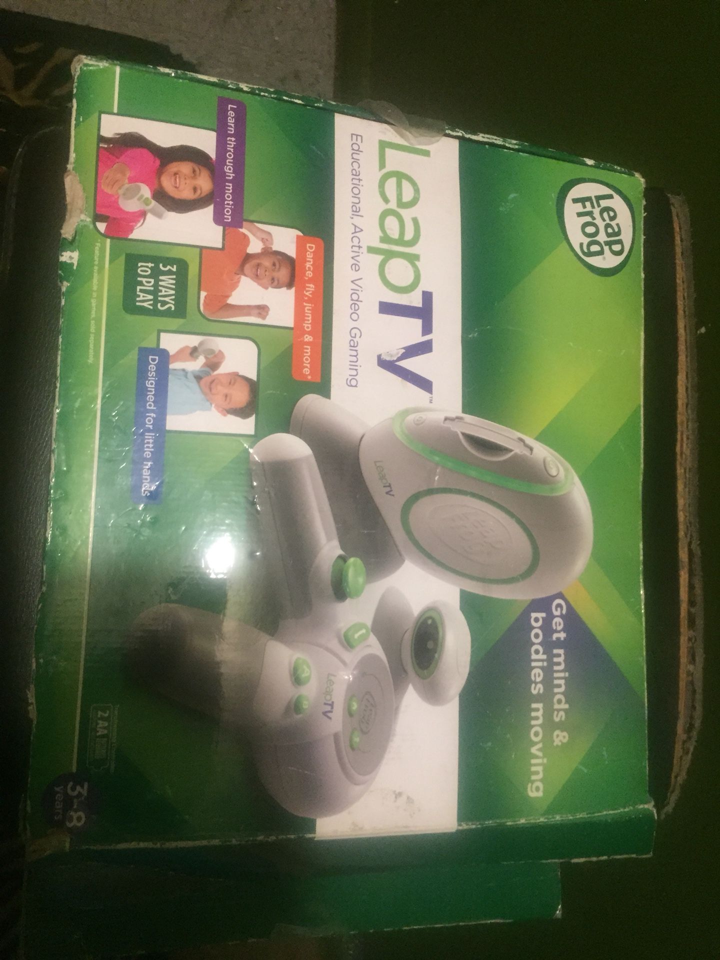 Brand new never used leap tv educational,active video gaming for kids