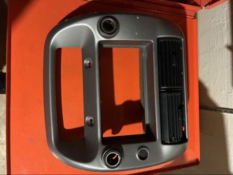 Ford Ranger Radio Bezel Dash Trim Panel with Vents Gray OEM