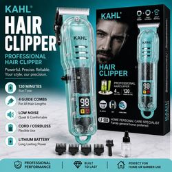 KAHL Hair Clipper Kit LCD Display Retail $39