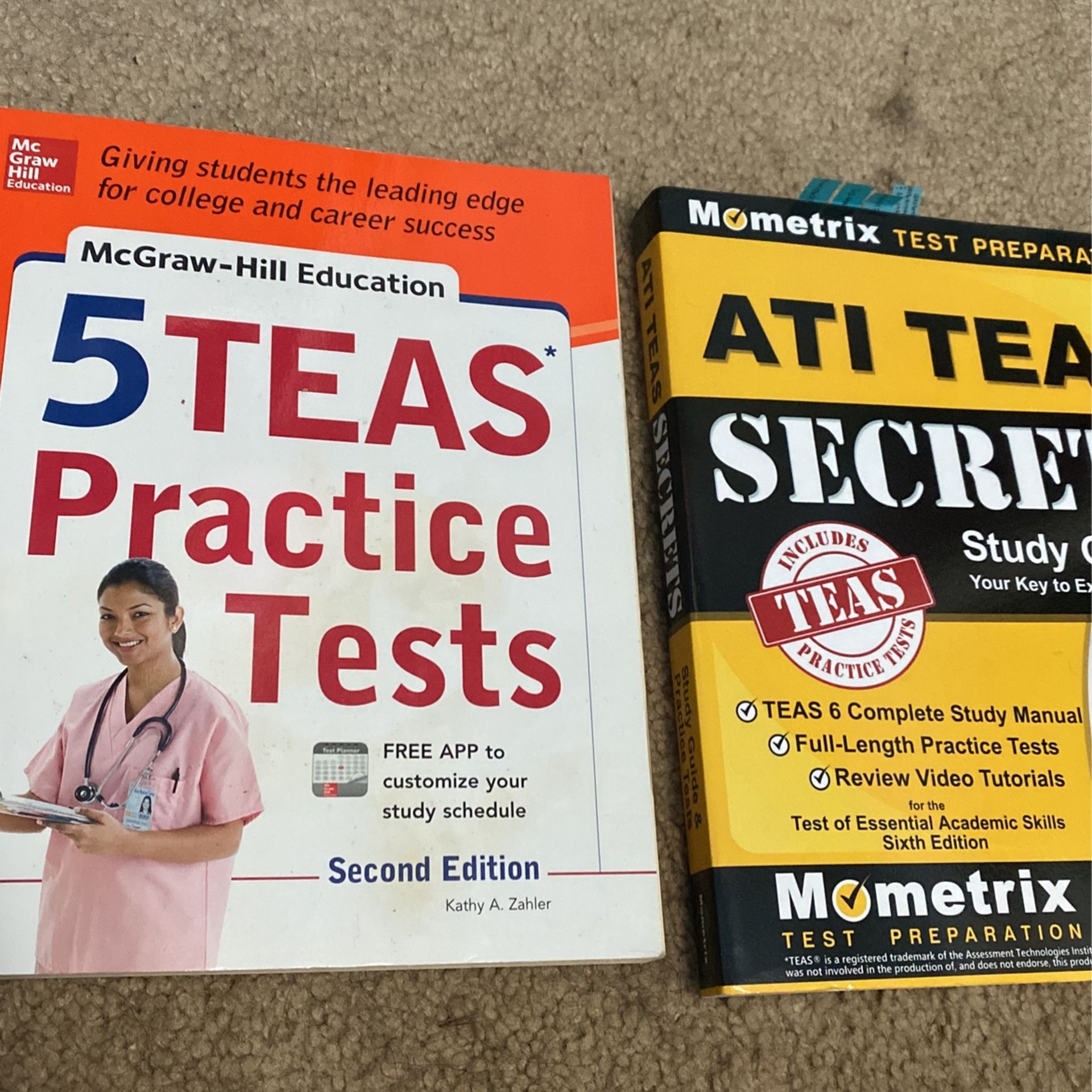 ATI TEAS Review books