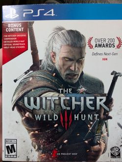 The Witcher Wild Hunt (PS4)